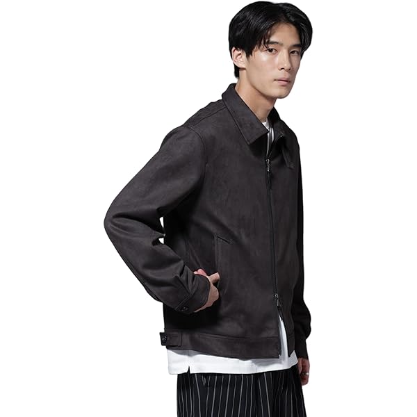 Amazon | [ナノユニバース] LB.01／ウールポリエステルギャバジン